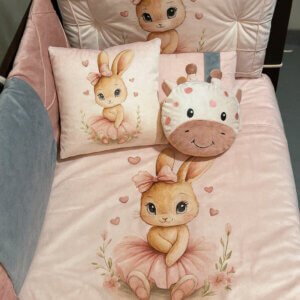 Menaje de cuna Conejita Bailarina