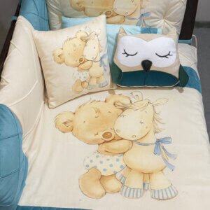 Menaje de cuna Abrazo Tierno Osito & Pony