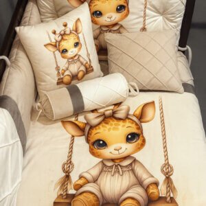 Menaje de cuna jirafita